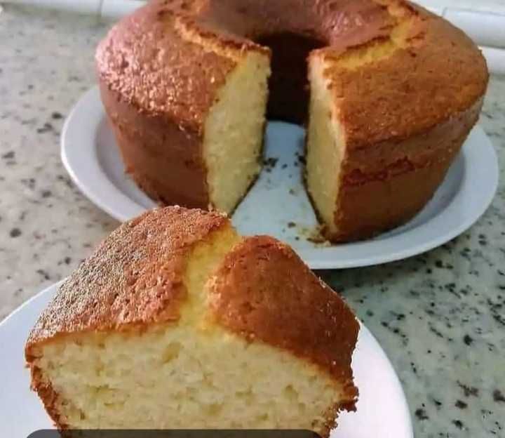Bolo de iogurte caseiro