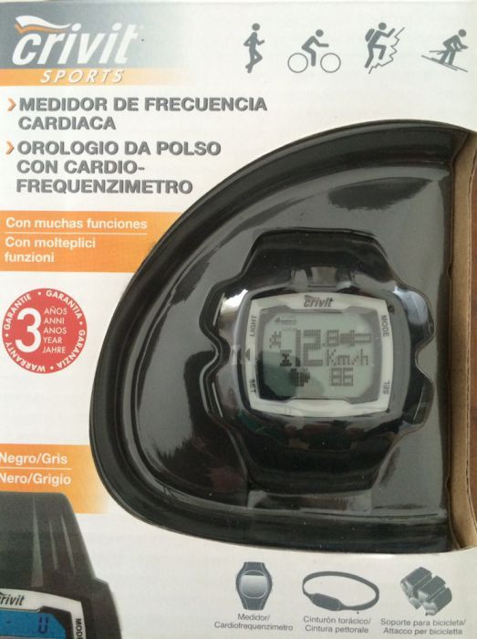 Relógio de Pulso com medidor de Frequência Cardíaca