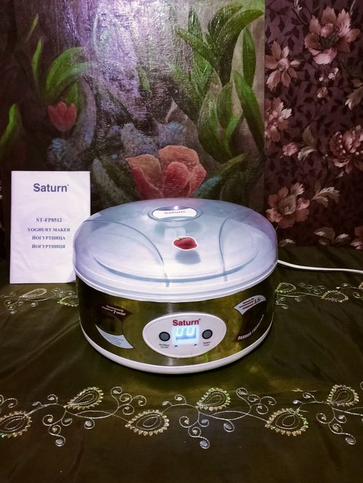 Йогуртниця,в чудовому стані,Saturn ST- FP8512 YOGHURT MAKER