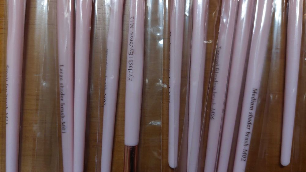 Kit 12 Pincéis Maquilhagem boa qualidade