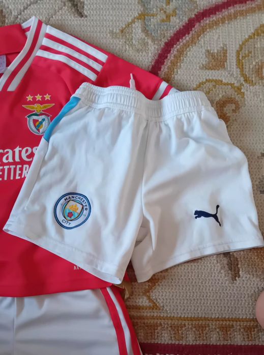 Camisola e calções Benfica oficial