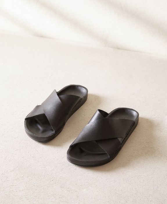 Chinelo Pele Cruzado Zara Home NOVO