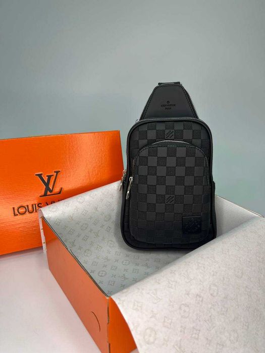 Сумка-слінг Louis Vuitton чоловіча LV сумка через плече