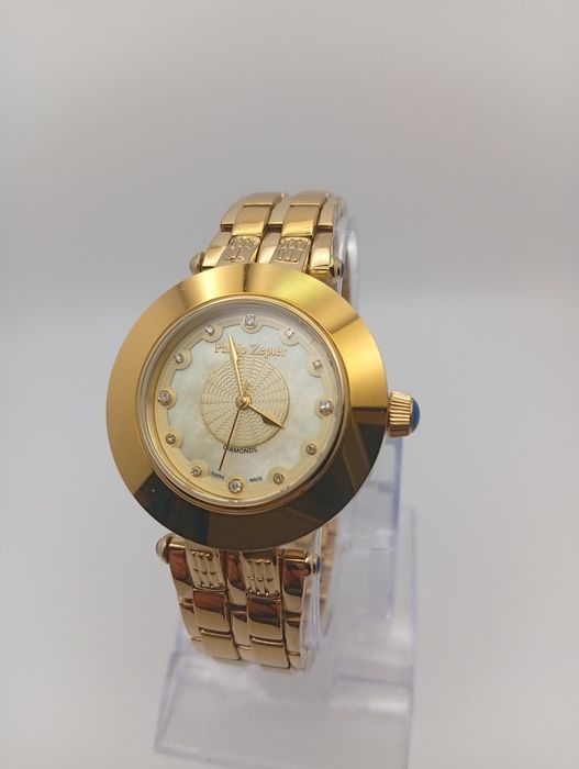 *159* PHILIP ZEPTER złoto diamenty Mystery Gold