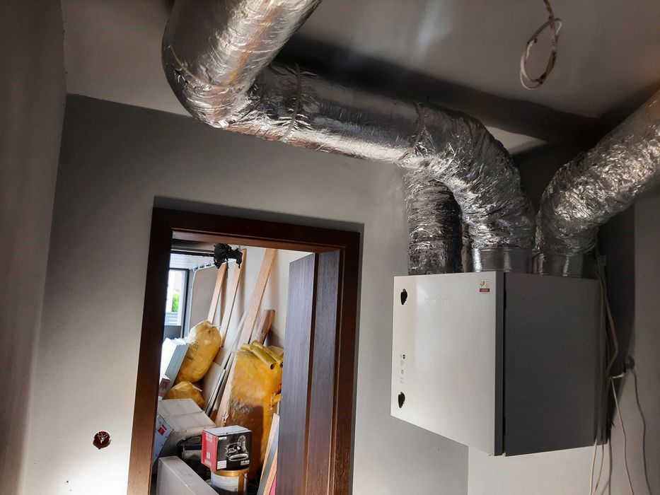 Rekuperacja domu Grębałów Raciborowice i okolice