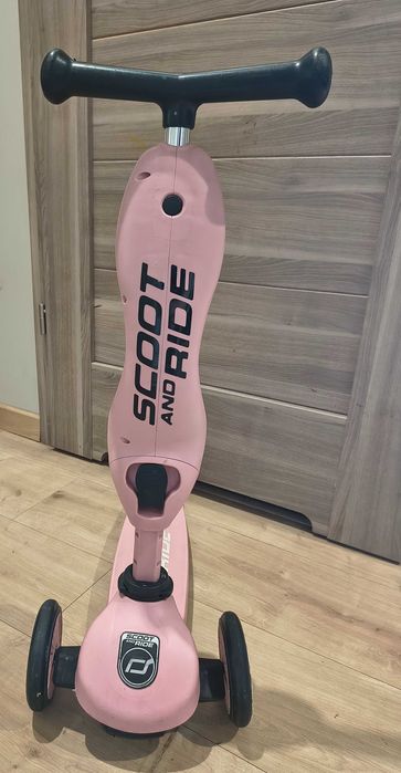 SCOOT & RIDE Highwaykick 1 2w1 Rose