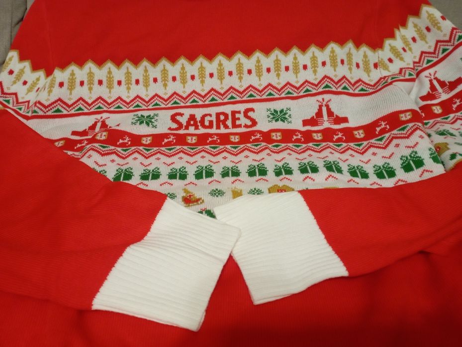Camisola de Natal Sagres (Edição Limitada) - NOVA