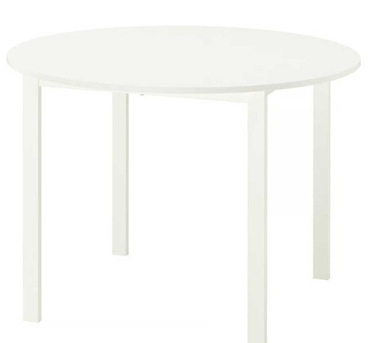 Mesa branca redonda VIHALS + 2 cadeiras SANDSBERG Ikea