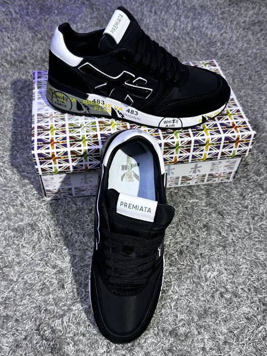 Кросівки Premiata Black White