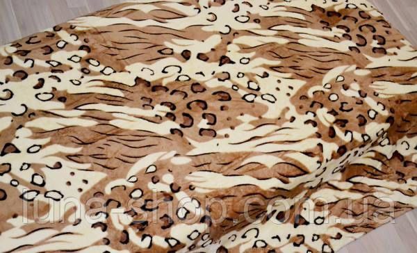 Покривало леопард євро 200*220 плед