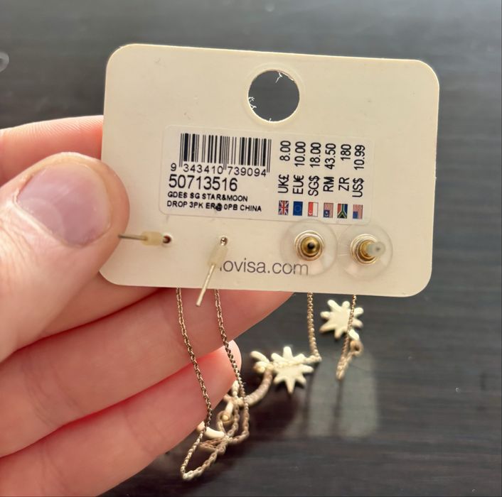 Kolczyki lovisa nowe