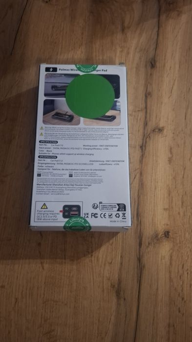 Samochodowa ladowarka indukcyjna