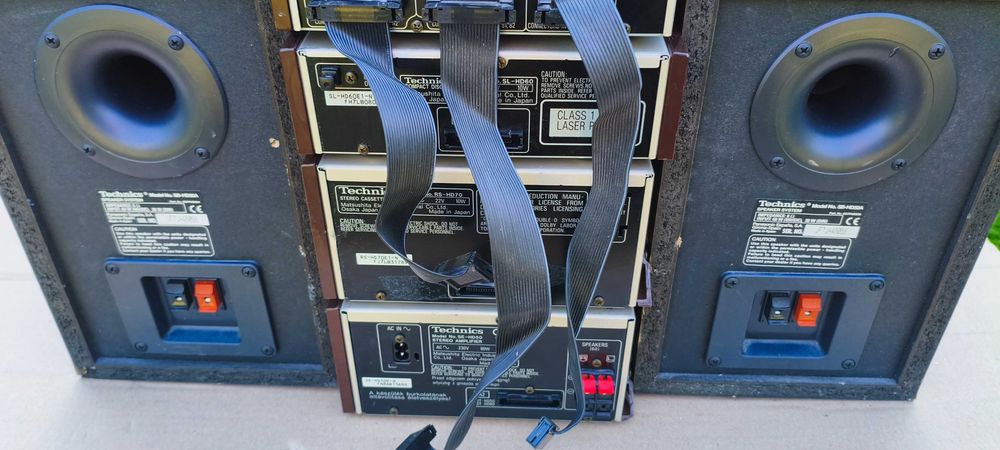 Technics Stereo SE-HD50 - CD, касета, підсилювач, радіо, динаміки
