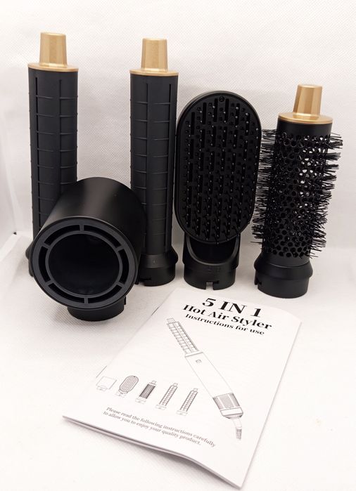 Suszarka do włosów z lokówką i prostownicą 5w1