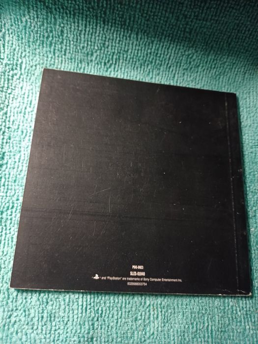 Ps1 DBZ Dead Ball Zone psx psone Książeczka Manual Angielski