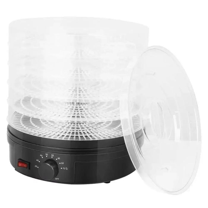 Електро сушарка для фруктів і овочів 5 ярусів, 800 Вт, Rainberg RB-912