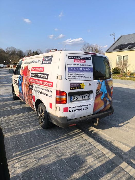 Volkswagen Transporter T5  Transporter T5 1,9tdi Przebieg 216468km. Wersja LONG