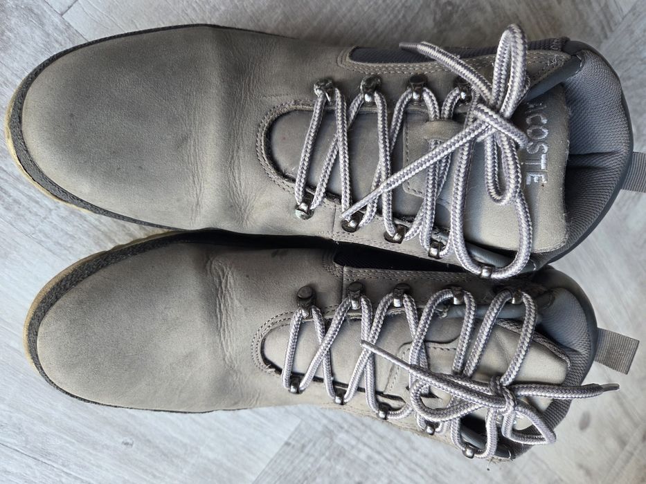 Lacoste Upton Leather Grey