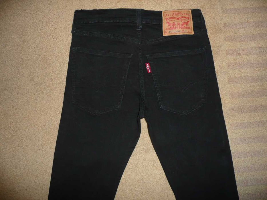 Spodnie dżinsy LEVIS 512 LO-BALL W30/L32=40/105cm