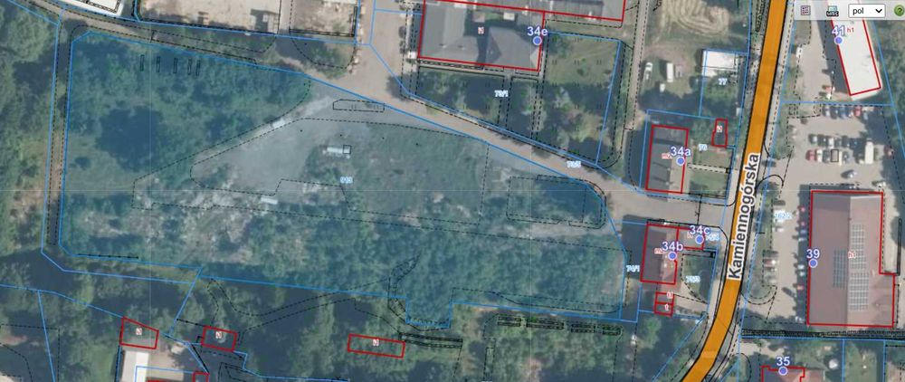 DZIERŻAWA: Działka inwestycyjna 1,7 ha Lubawka - w pełni uzbrojona