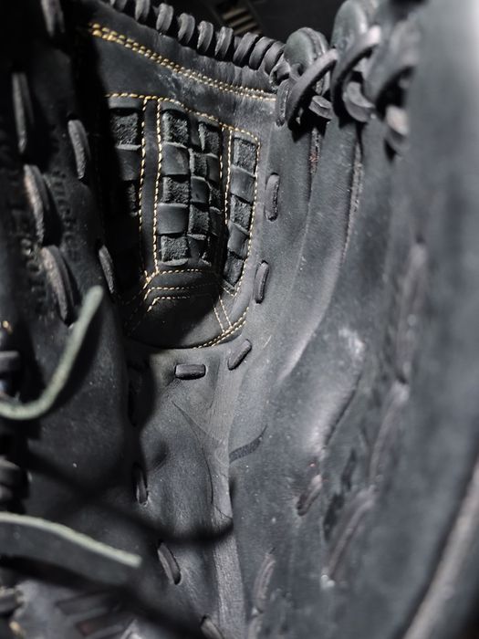 Luva baseball  em couro