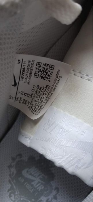 Nike air force 1 biale