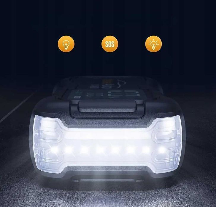 Ultra mocny powerbank booster urządzenie rozruchowe starter 6000A moc