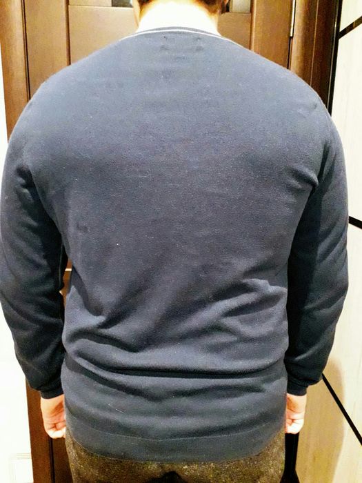 Синий свитер, свитшот,реглан Esprit (XL)
