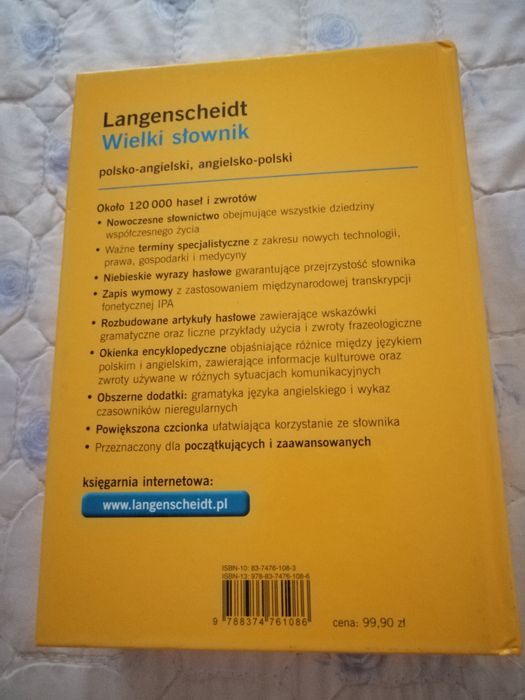 Nowy Wielki słownik Polsko-Angielski Lengenscheidt