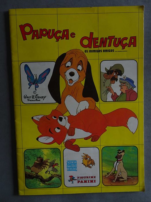 Caderneta de cromos Papuça e Dentuça - APR (tem 165 cromos)