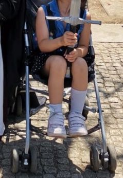 Carrinho desdobrável criança