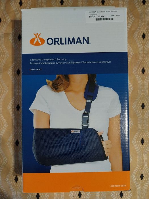 Suporte imobilizador de braço Orliman novo