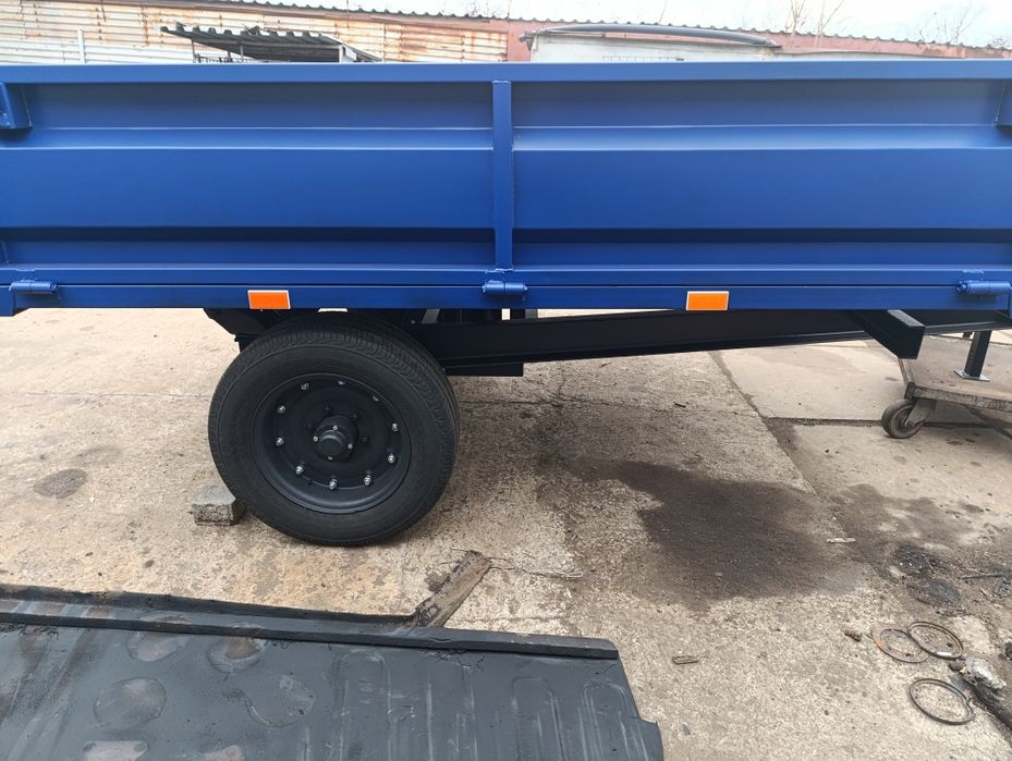 Причіп одноосний до трактора 1 ПТС-2, самоскид.