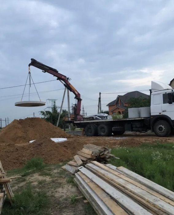 Септик із ЗБВ | Копка ями та підключення мережі М400, 5,8.5,20 м3