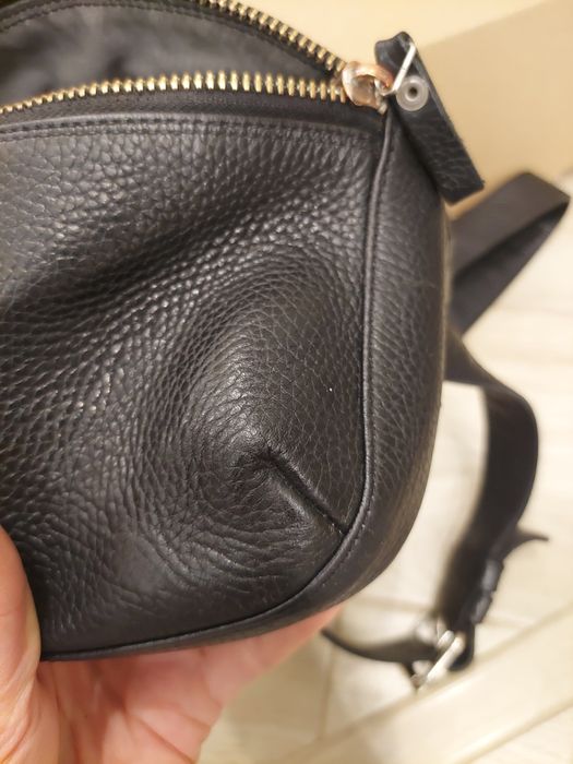 Бананка поясна сумка шкіряна чоловіча