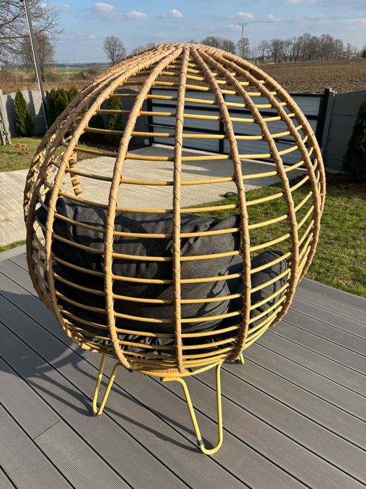 OKAZJA Fotel ogrodowy technorattan