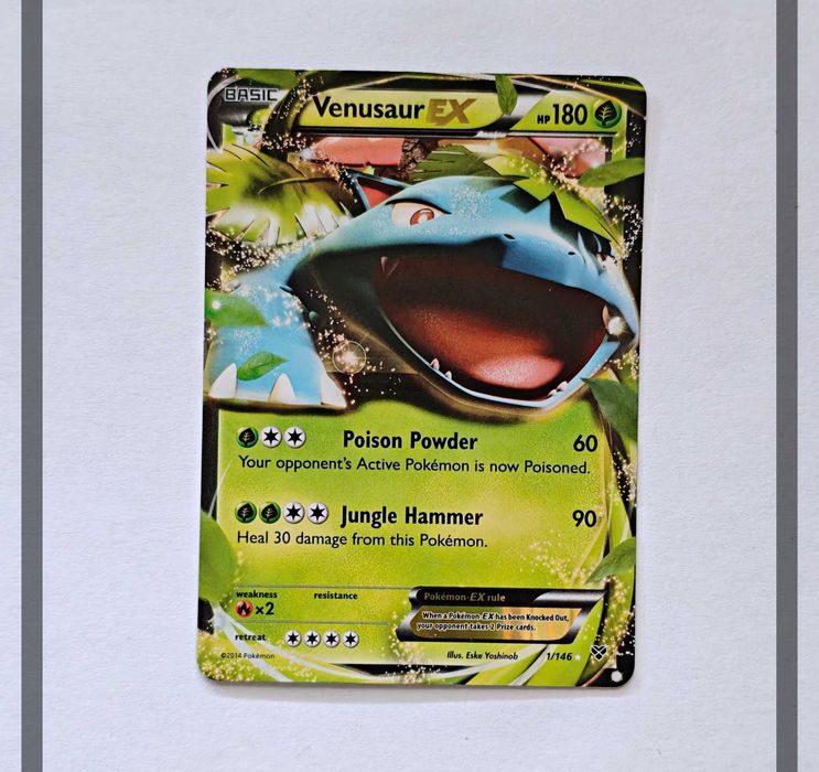 Venusaur Ex 1/146 XY Pokemon ENG-NM
