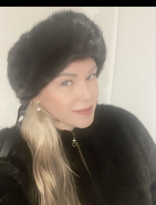 Хутряна повʼязка мехова повязка зимова повʼязка шапка пушиста повʼязка