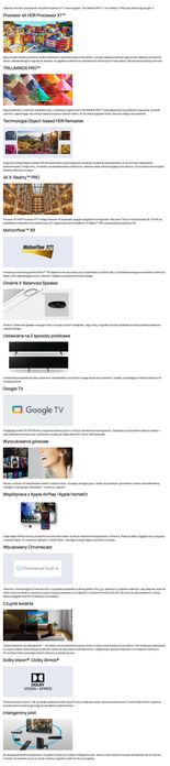 Telewizor Sony 75X81J – 75 cali, 4K Google TV