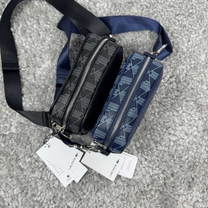 Сумка месенджер Lacoste monogram лакоста монограм