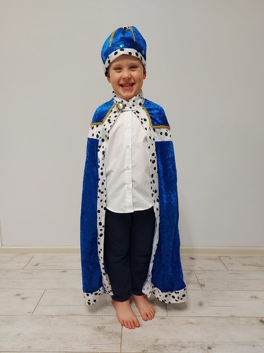 Карнавальний костюм король для хлопчика. 5-7 років