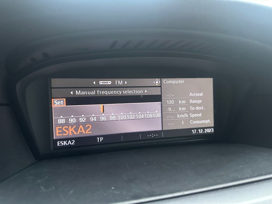 Radio duża navi BMW E60 czytnik Lift polift nawi ccc sprawne