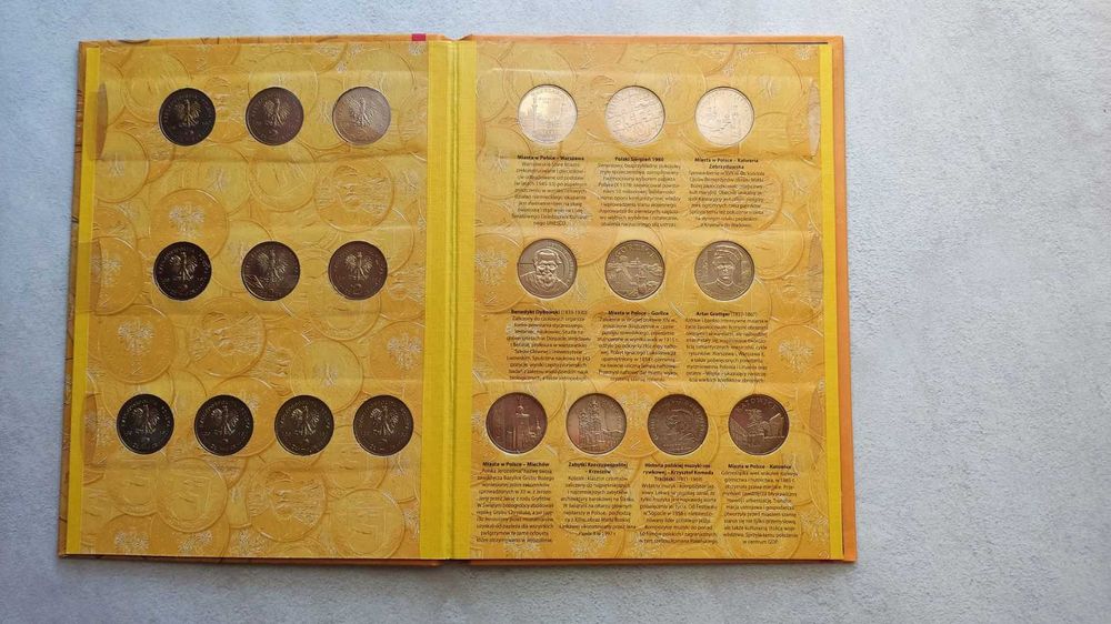 Monety 2 zł GN 2010r + album (komplet,mennicze)