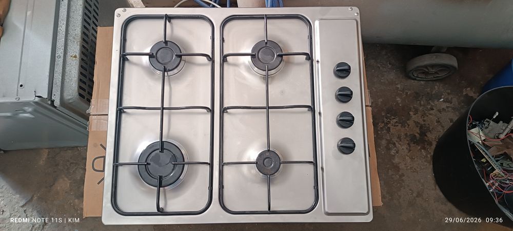 Placas a gás garrafa inox quatro bocas