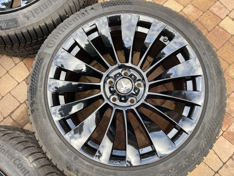 4129. Alufelgi 19" Tesla Y czarne 7.5/9.5J ET45 5x114.3