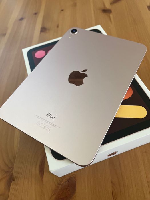 Tablet APPLE iPad mini 8.3" 6 gen. 64GB Wi-Fi Różowy +case