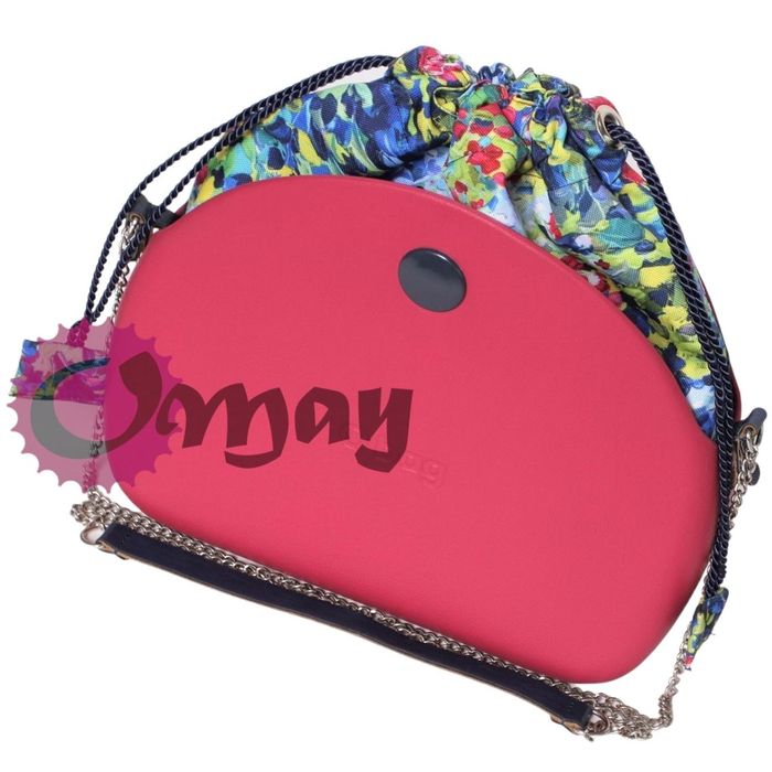 organizer OBAG MOON LIGHT worek akwarela granat 2 kieszenie komin OMAY