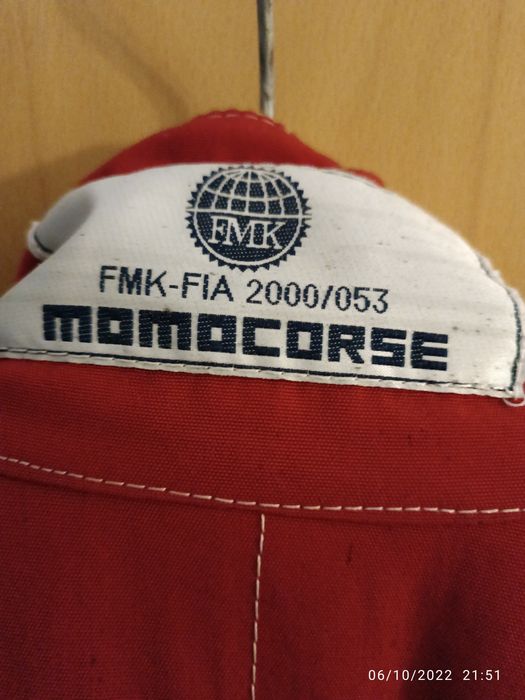 Fato karting MOMO adulto