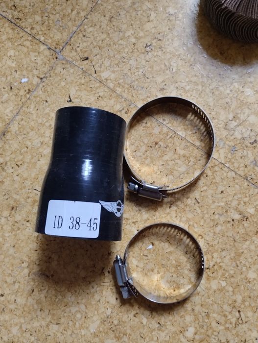 Adaptador intercooler  turbo  abraçadeira  novo