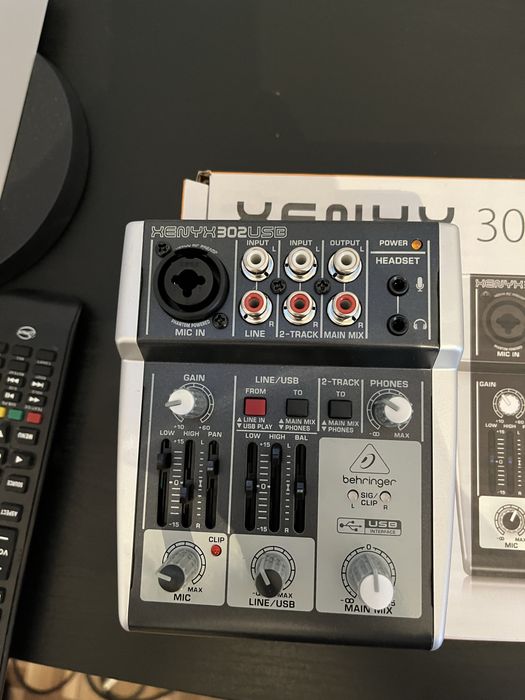 Xenyx 302 Usb Novo na caixa